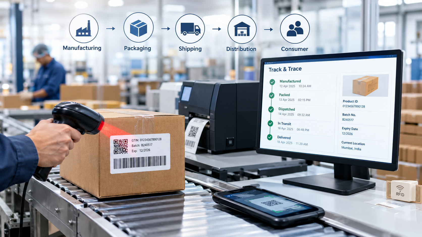 Track and Trace Technology: How Track and Trace Systems Work